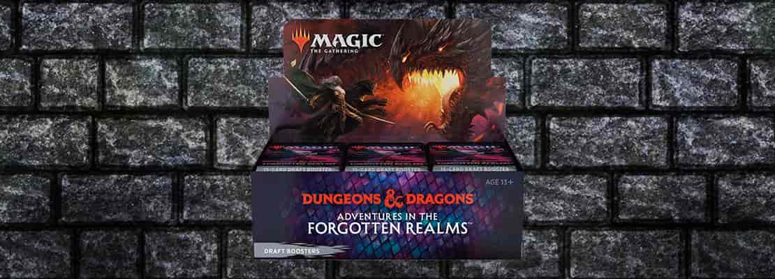 Magic the Gathering - Boîte 12 boosters Thématiques D&D Forgotten Realms