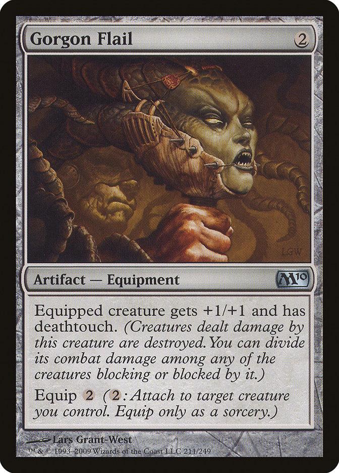 mtg gorgon commander deck Gorgon Flail | 2010 Core Set | Modern