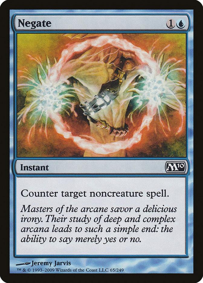 negate mtg card - Single A single individual card from the Magic Negate