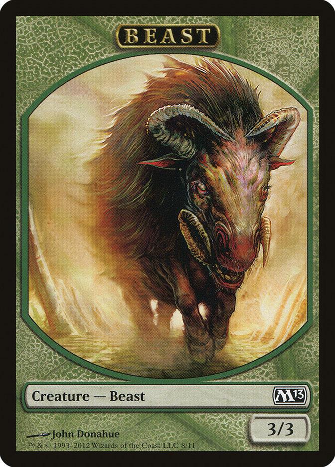 Beast Reverse Card Beast Token | 2013 Core Set | Modern | Card Kingdom