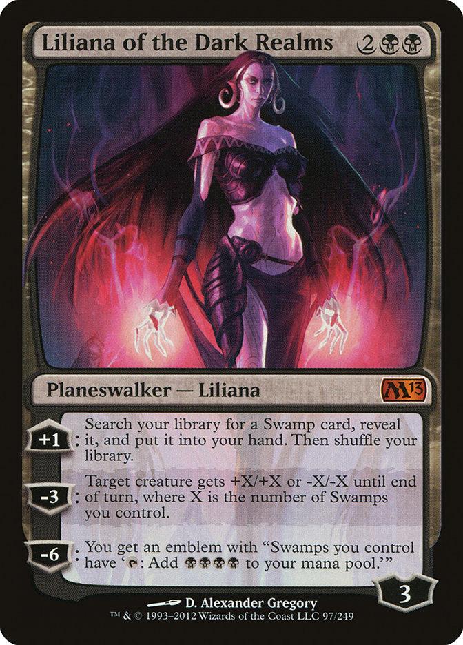 Liliana of the Dark Realms | 2013 Core Set Foil | Modern | Card
