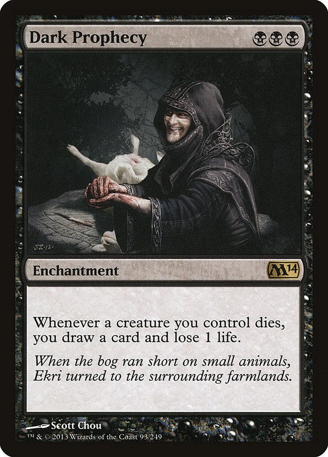 mtg prophecy card list Mint / near mint condition trading card Dark Prophecy | 2014 Core