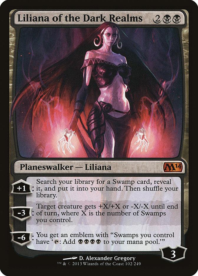 Liliana of the Dark Realms | 2014 Core Set Foil | Modern | Card