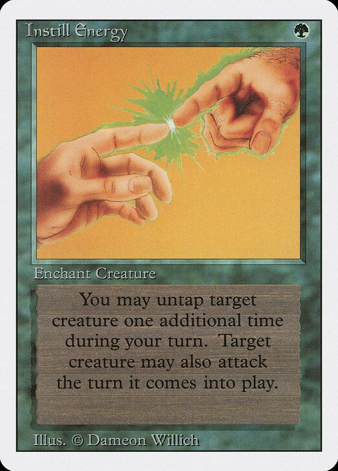 mtg white energy cards Tap - Fourth Edition Her sacrifice must not be in vain MTG Best Commander White Energy