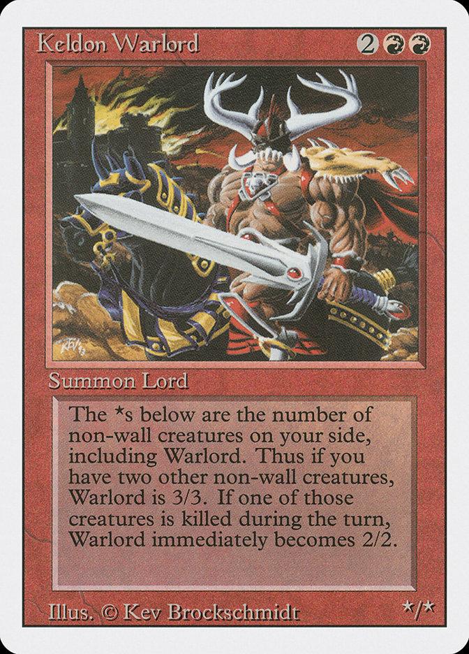 Keldon Warlord | 3rd Edition | Card Kingdom