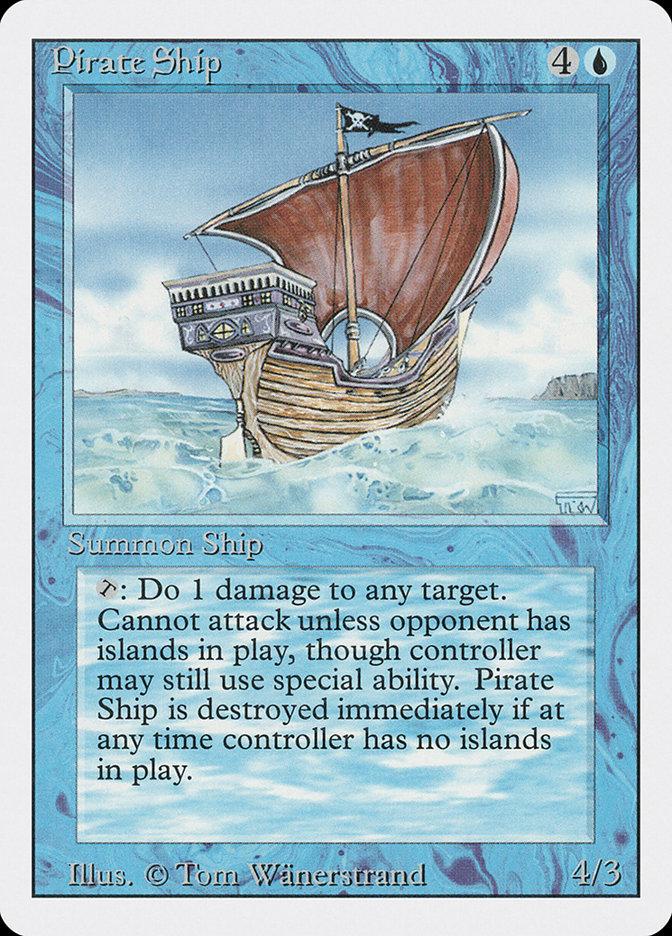 mtg ship cards N'Yami-Class Mother | Marvel Super Heroes Eternal-Legal When you control no Islands Pirate Ship (71)| Magic: The