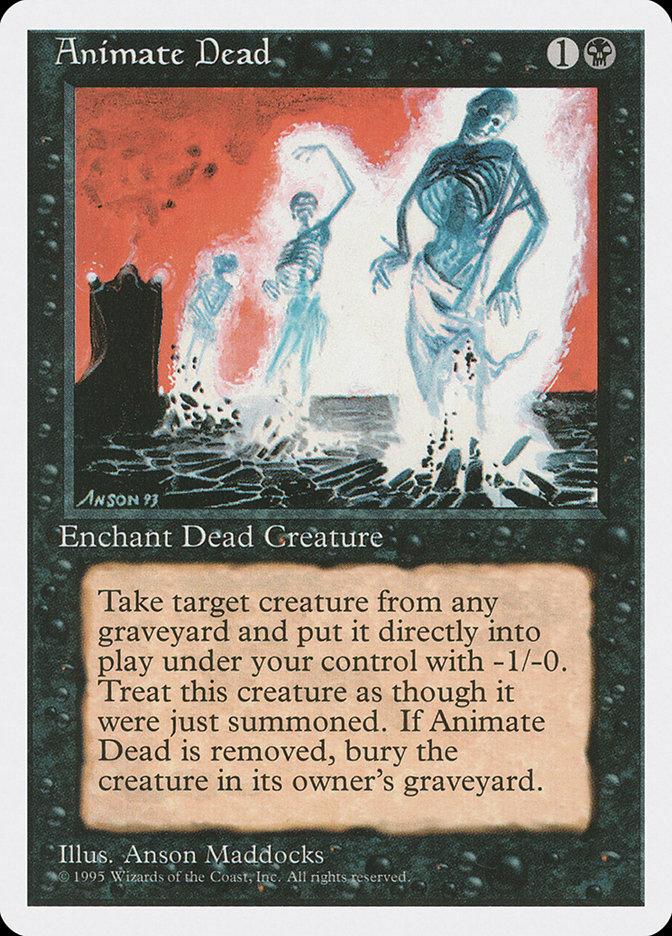 動く死体/Animate Dead Foil 英語 3枚 MTG animate-dead-72556.jpg