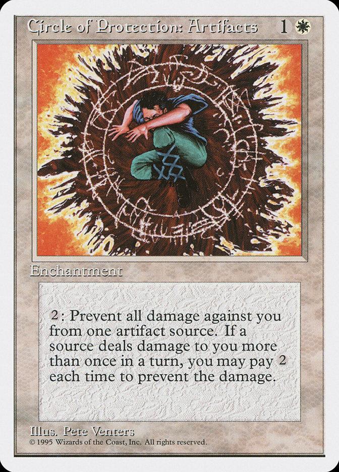 mtg cards that protect artifacts Rules Text: protection, from, artifacts, 18 cards