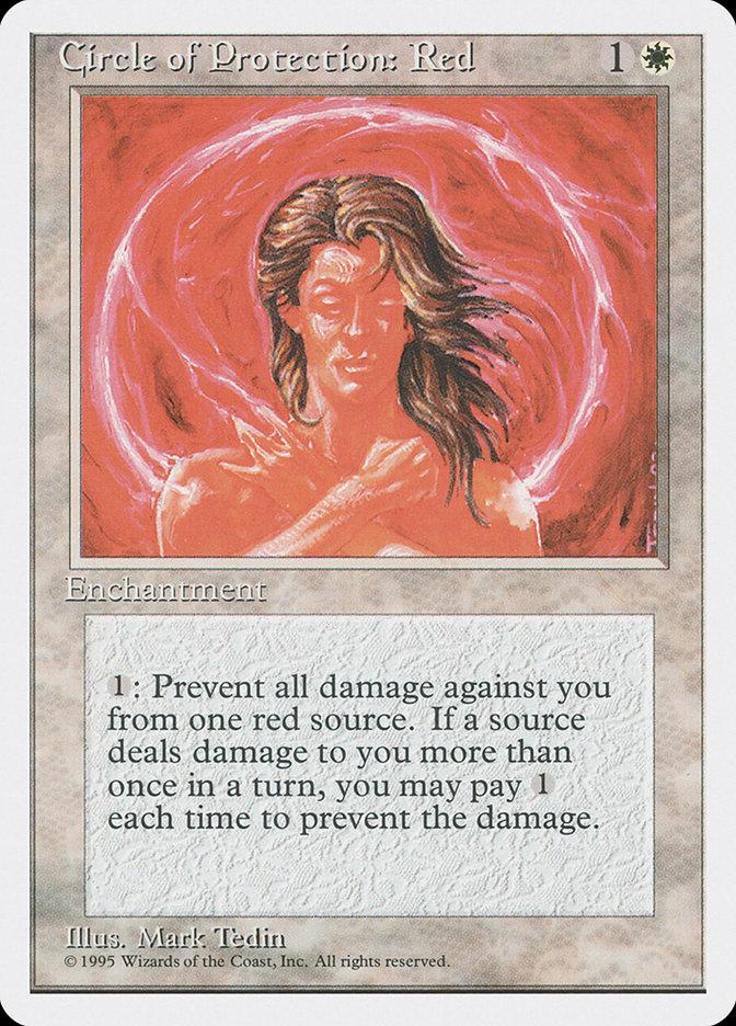 Circle of Protection: Red | 4th Edition | Card Kingdom