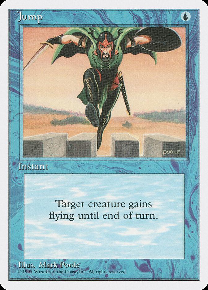 mtg jump in cards Jump [Fourth Edition] Near Mint
