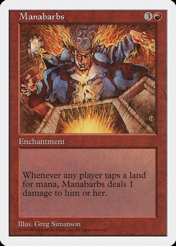 mtg cards like manabarbs [150] [Magic 2012] [Foil]  Face to Face Games All cards will be carefully packed for safe transit Manabarbs | 5th Edition |