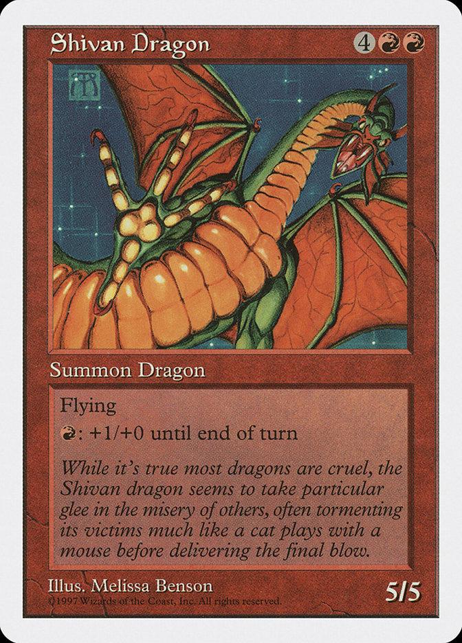 【PSA10】 MTG 5ED シヴ山のドラゴン ※英語版 Shivan Dragon | 5th Edition | Card Kingdom