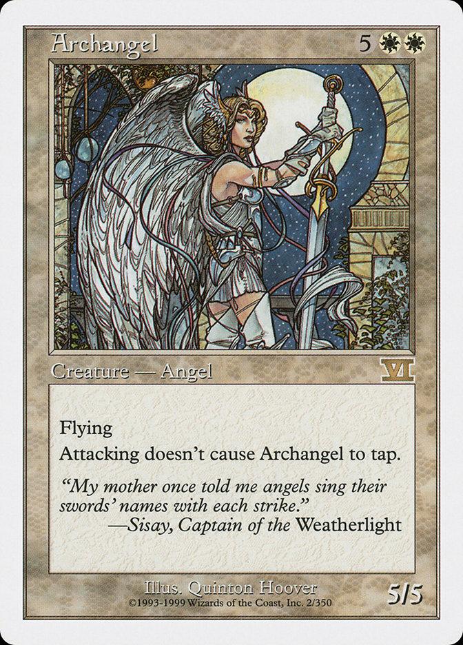 archangel mtg card Magic: The Gathering - Avacyn (1) Flash Flying MTG card from clever new