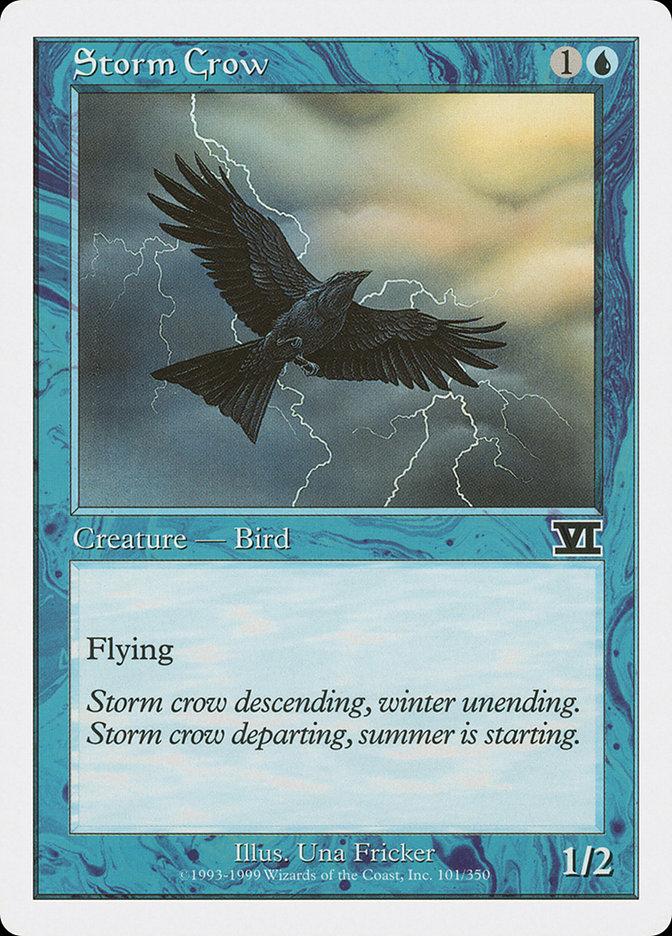 mtg crow cards Magic the Gathering [039] SEVENTH EDITION Single Card All cards will be carefully packed for safe transit 1x *foil* Storm Crow Custom