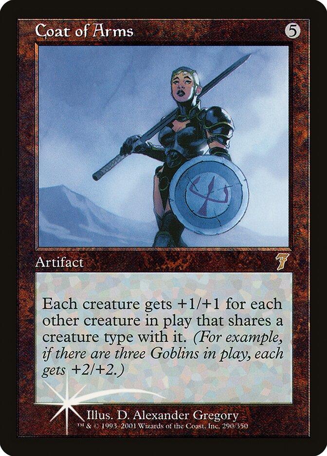 coat of arms mtg card kingdom Coat of Arms | 7th Edition Foil