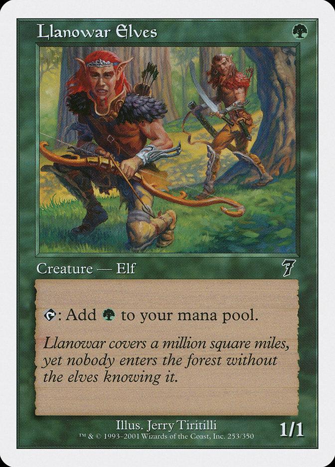 Llanowar Elves | 7th Edition | Card Kingdom
