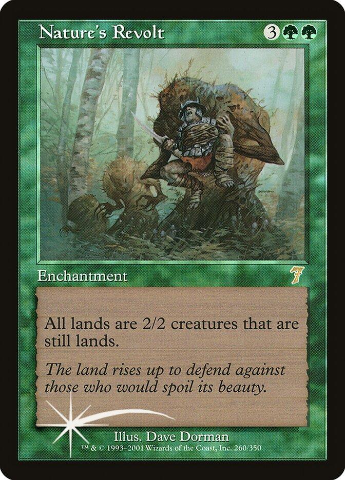 MTG 自然の復活 Foil 英語 Nature's Revolt | 7th Edition Foil | Card Kingdom