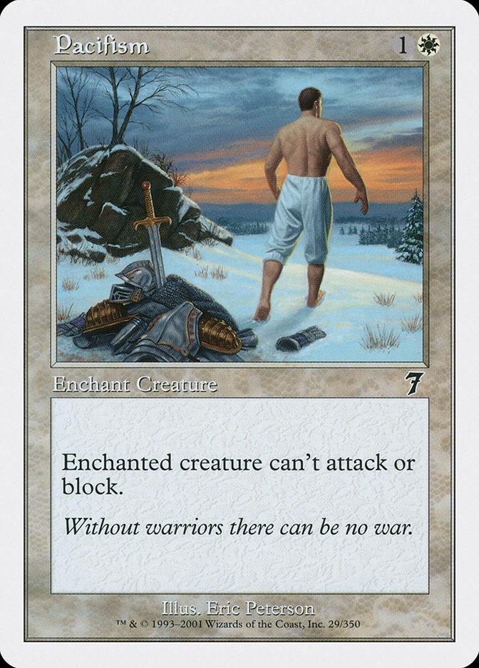 mtg card zones Magic The Gathering - Pacifism Grakk felt a little warm and fuzzy inside. PACIFISM MTG Magic the Gathering