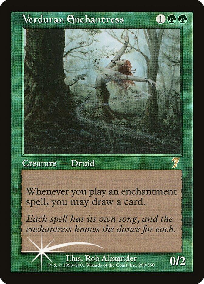 Verduran Enchantress | 7th Edition Foil | Card Kingdom