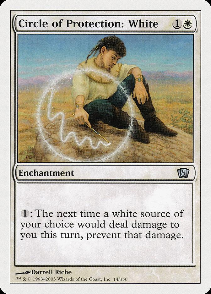 mtg white protection cards Amazon.com: Magic The Gathering - Circle of Protection: White