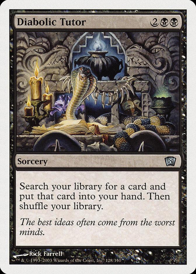 Diabolic Tutor | 8th Edition | Modern | Card Kingdom