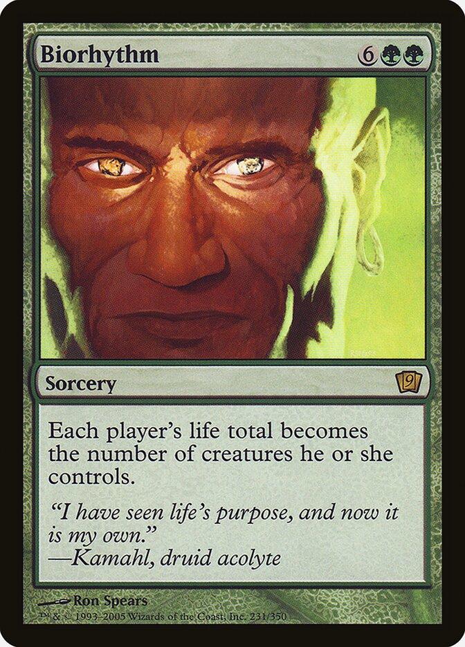 MTG 生命の律動 / Biorhythm 日日英英　4枚セット Biorhythm | 9th Edition Foil | Modern | Card Kingdom