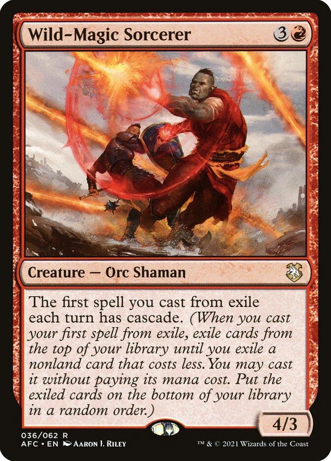 Wild-Magic Sorcerer | Adventures in the Forgotten Realms Commander Decks |  Commander | Card Kingdom