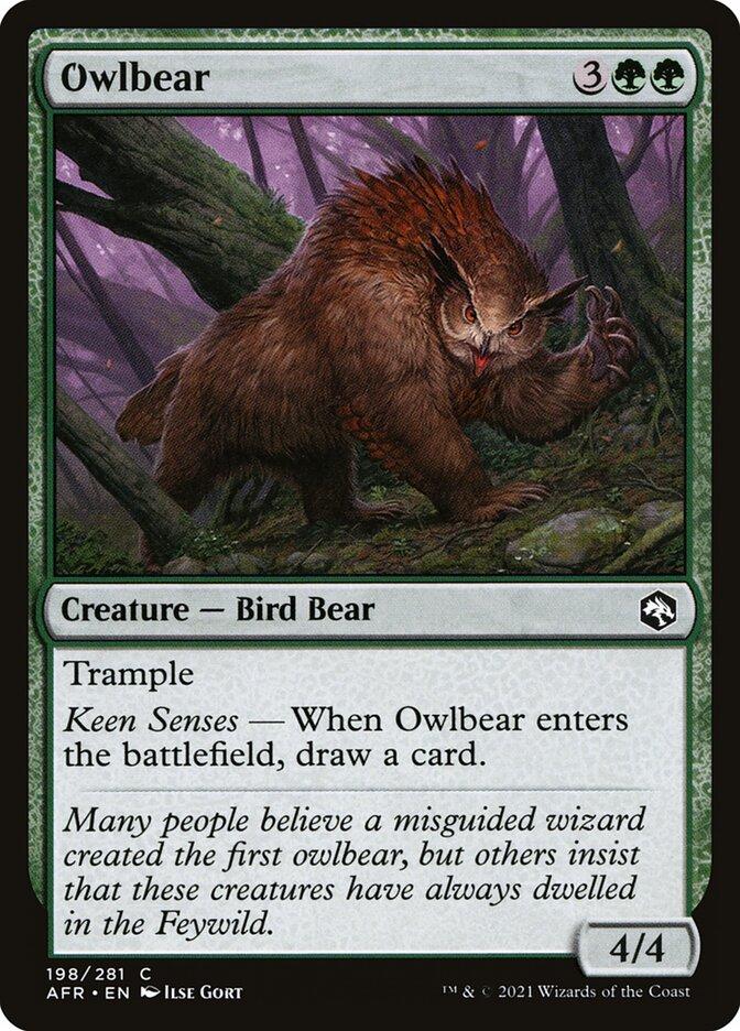 owlbear mtg card owl bear  Scryfall Magic: The Gathering Search