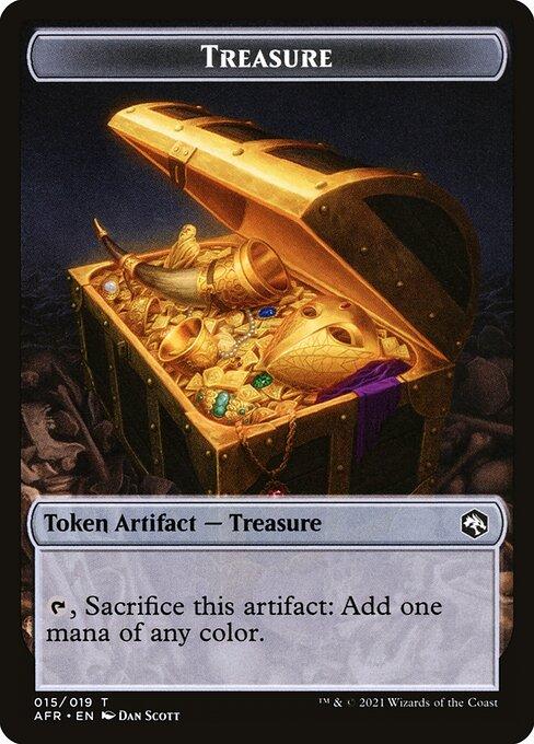 Treasure Token | Adventures in the Forgotten Realms Foil | Pioneer