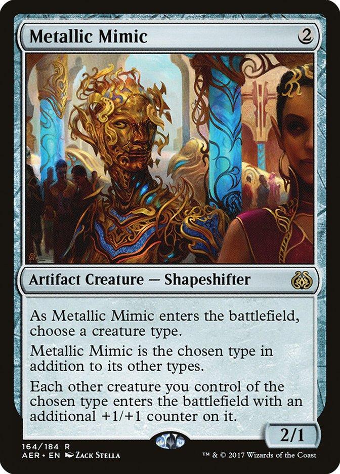 mtg mimic card Metallic The Gathering Mimic Vat