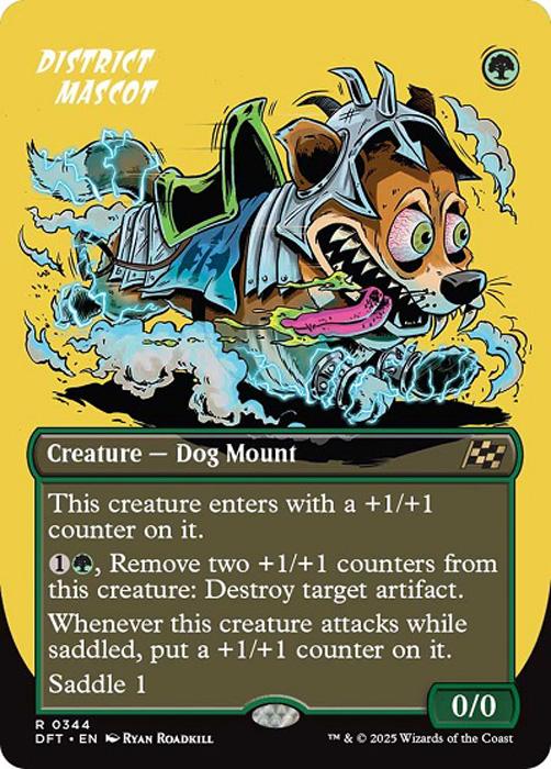 District Mascot | Aetherdrift Variants Foil | Standard | Card Kingdom