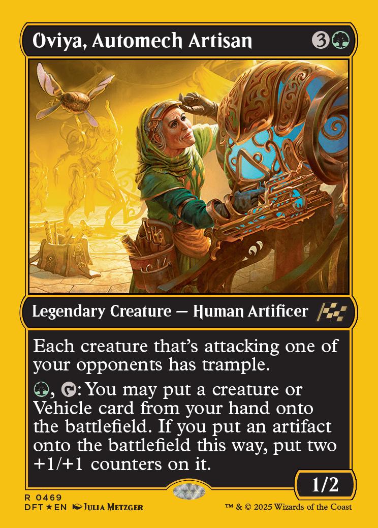 Oviya, Automech Artisan | Aetherdrift Variants Foil | Standard