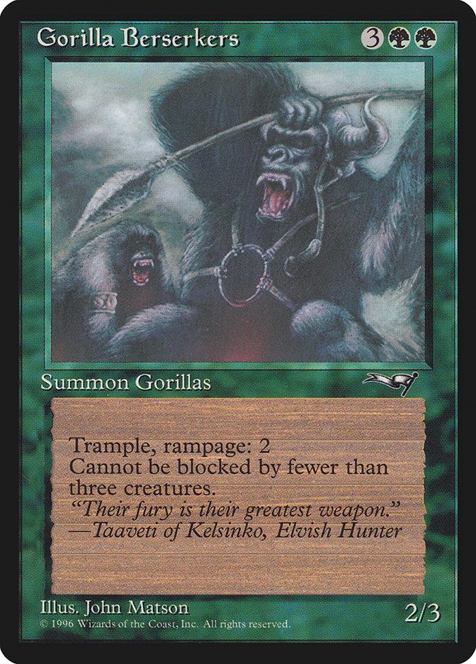 Tigorilla Gorilla Berserkers | Alliances | Card Kingdom