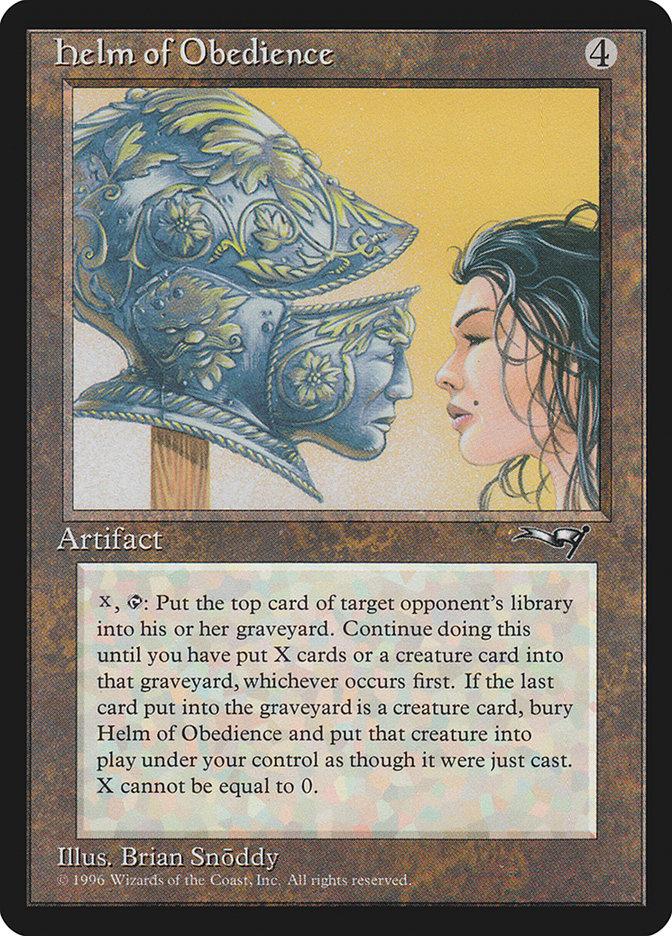 mtg helm of obedience ４枚 Helm of Obedience | Alliances | Card Kingdom