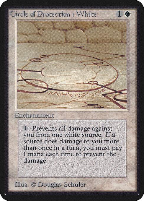Circle of Protection: White | Alpha | Card Kingdom
