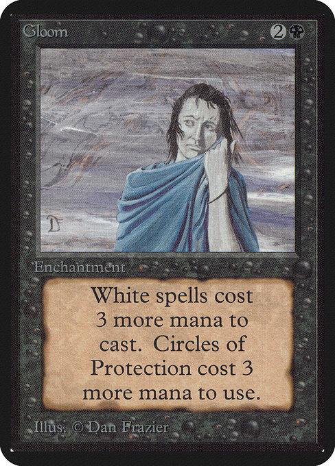 Gloom エンチャントメント マジック：ザ・ギャザリング Gloom | Alpha | Card Kingdom
