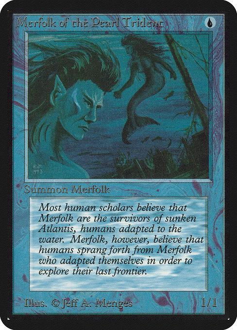 Merfolk of the Pearl Trident | Alpha | Card Kingdom