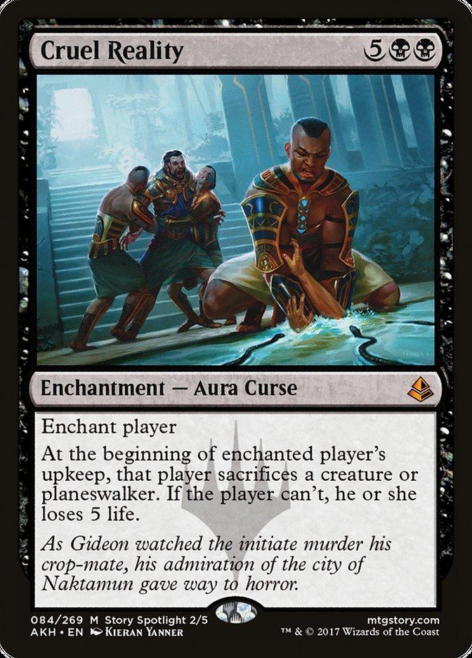 mtg amonkhet card prices Cruel Reality [Amonkhet] Lightly Played