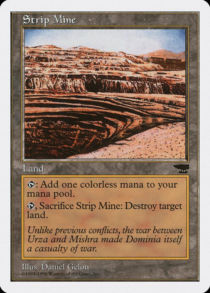 MTG Strip Mine 露天鉱床　英語　アンティキティ Strip Mine | Anthologies | Card Kingdom