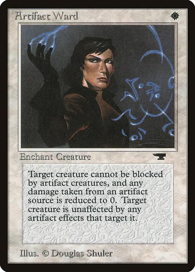 mtg cards that give ward Pentarch | Time Spiral Illustrated by Matt Stewart. Prismatic Ward Fifth Edition