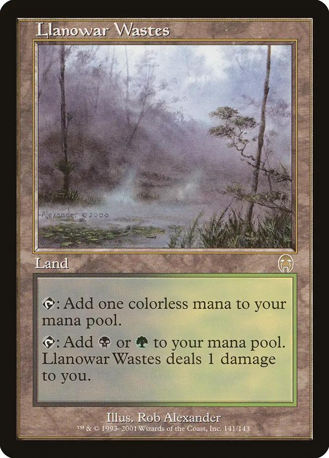 ラノワールの荒原 Llanowar Wastes 英語 Foil APC MTG Llanowar Wastes | Apocalypse Foil | Card Kingdom