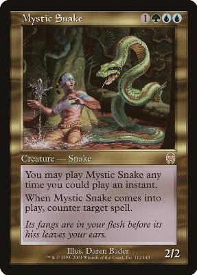 Mystic Snake | Apocalypse Foil | Card Kingdom
