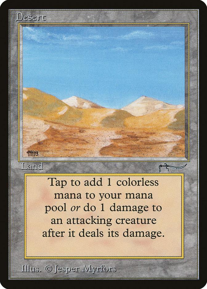 desert mtg cards Magic: The Gathering Outlaws of Thunder Junction Commander Deck Add 1 to your mana pool Desert of the Fervent •