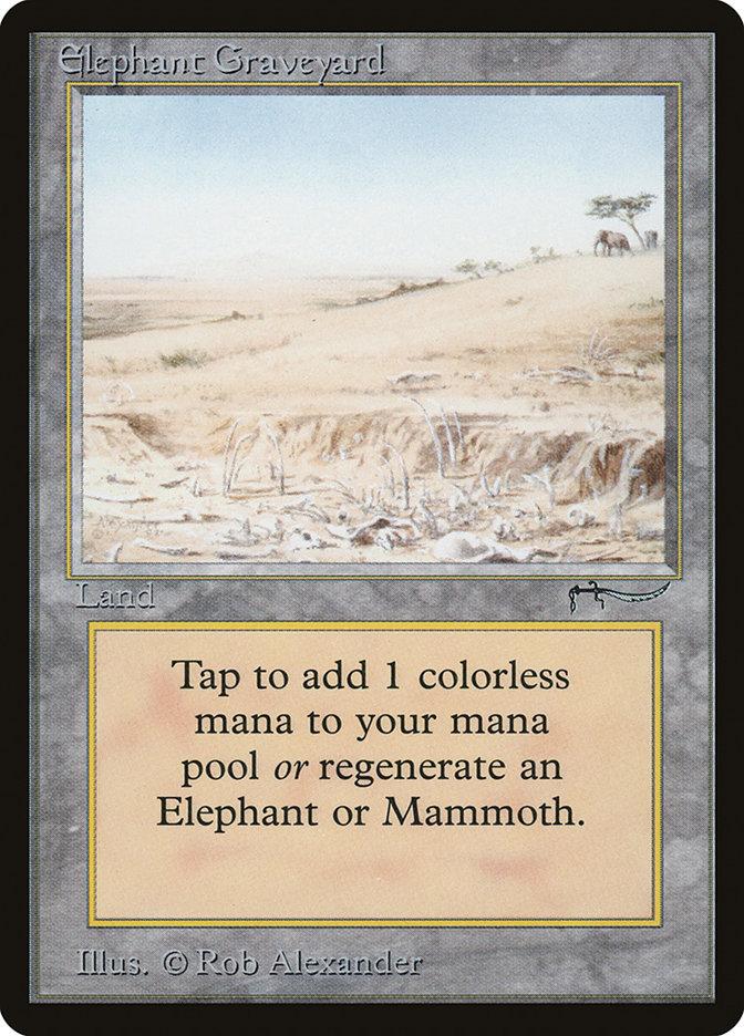Elephant Graveyard　アラビアンナイト Elephant Graveyard | Arabian Nights | Card Kingdom