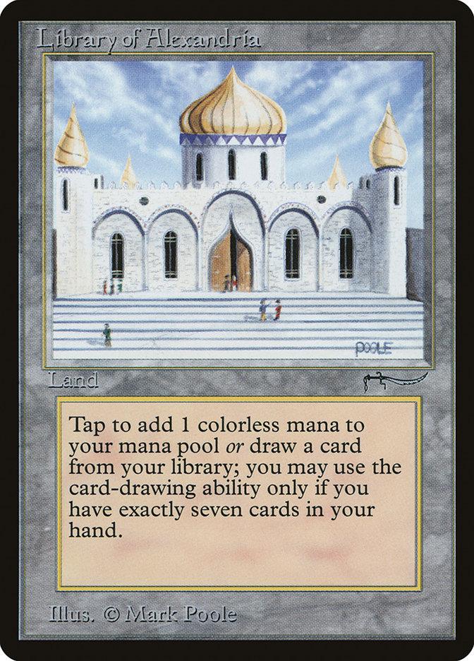 MTG Library of Alexandria 英語　アラビアンナイト Library of Alexandria | Arabian Nights | Card Kingdom