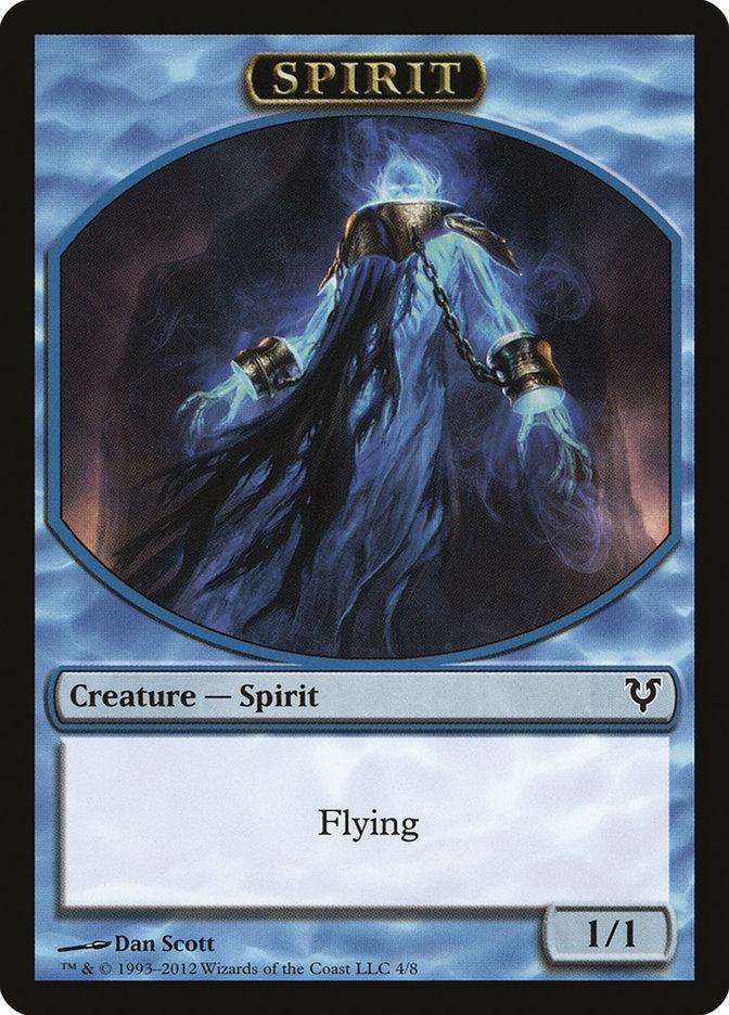 mtg blue token cards Spirit Token | Avacyn Restored | Modern