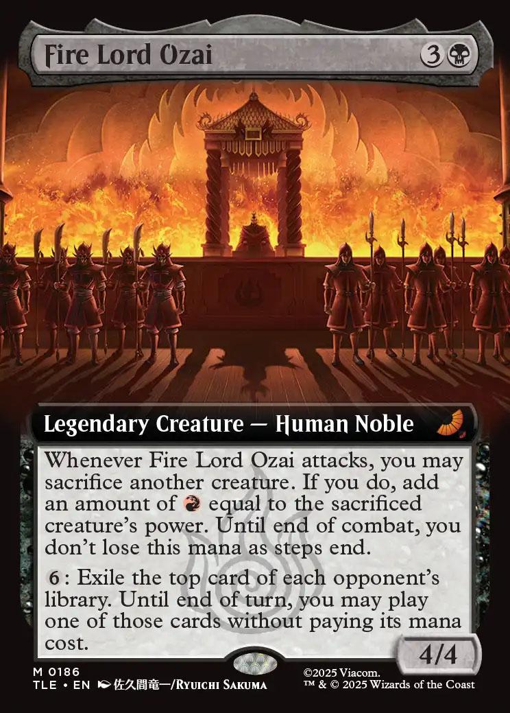Avatar: The Last Airbender Eternal-Legal Variants: Fire Lord Ozai (0186 ...