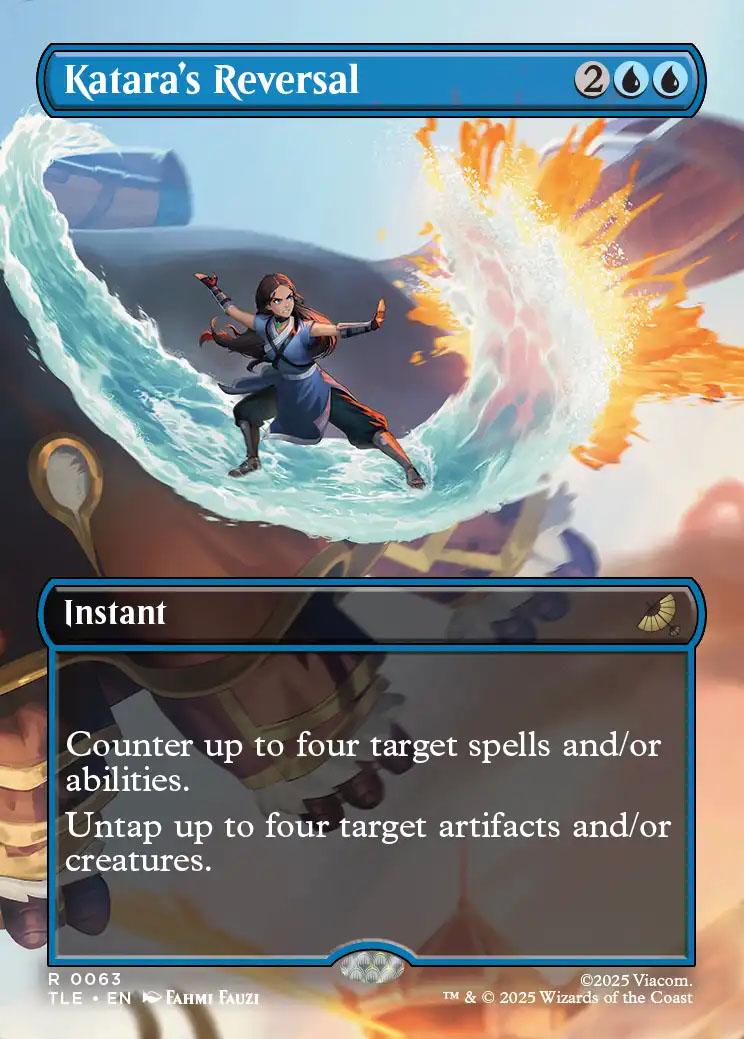 katara mtg promo card Katara, Water Tribe's Hope - Avatar: The Last Airbender that ability triggers an additional time. Day 59 of making custom