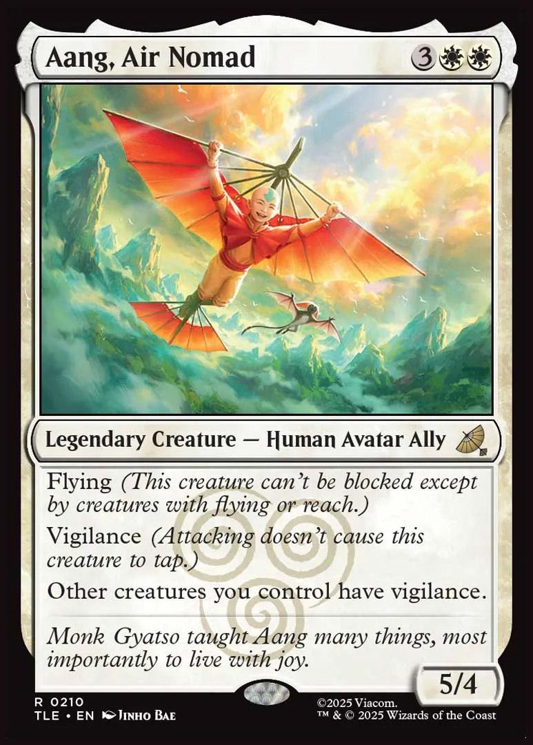 Avatar: The Last Airbender Eternal-Legal Foil: Aang, Air Nomad