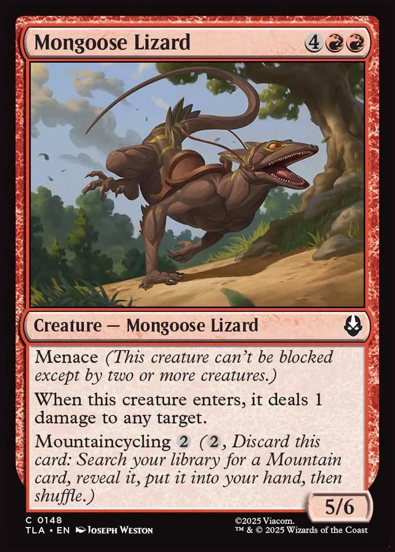 mtg lizard cards Magic The Gathering - Scissors All cards will be carefully packed for safe transit Set Name: Bloomburrow, Type: Creature,
